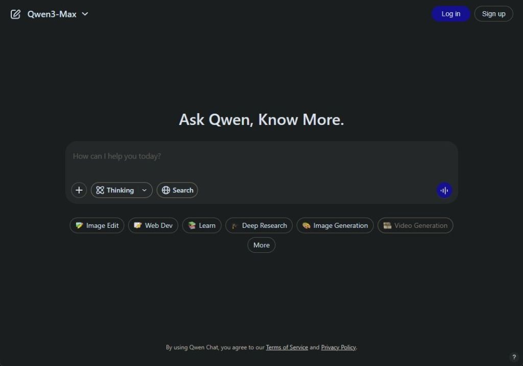 qwen3 max ai chatbot