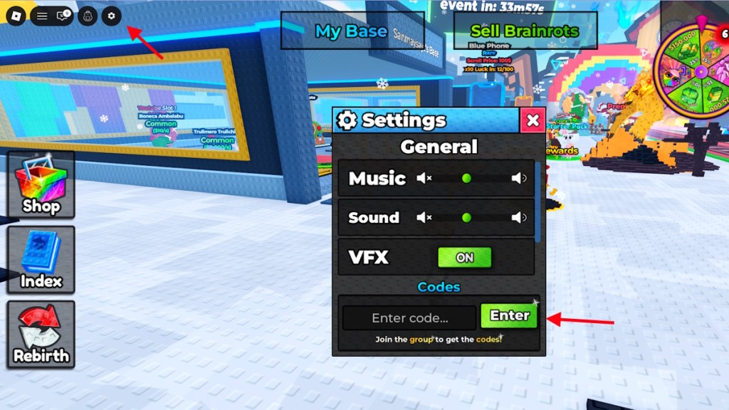 redeem Scroll a brairot codes