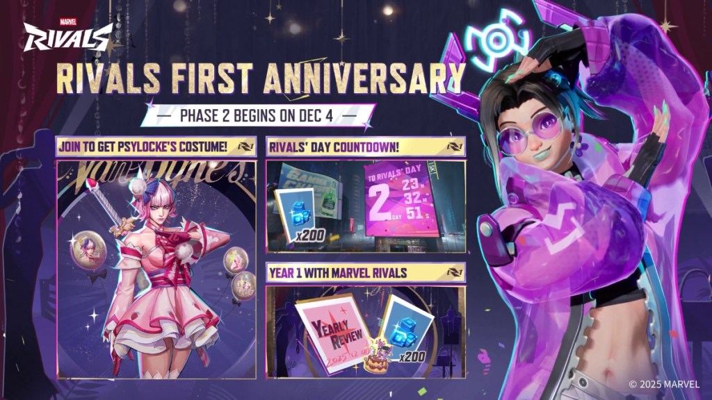 Marvel Rivals Anniversary Phase 2