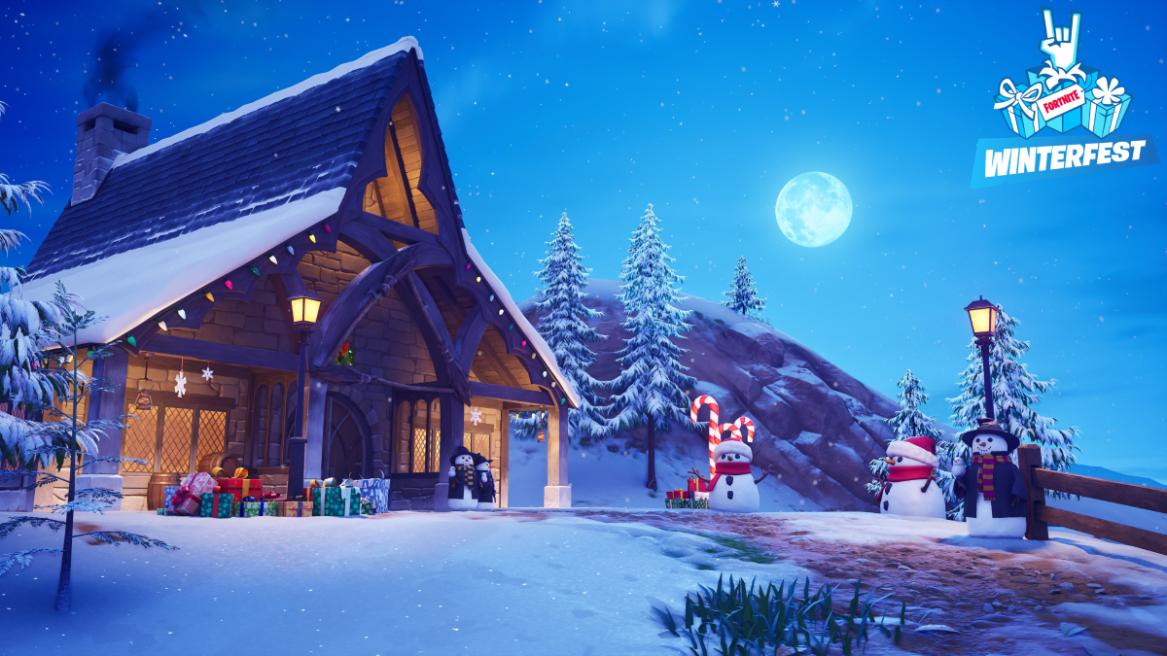 Fortnite Winterfest Crackshot Cabin