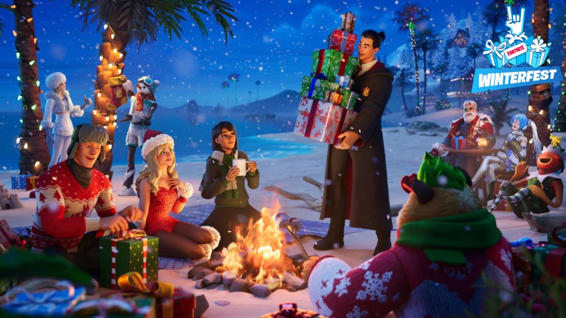 Fortnite Winterfest 2025 Key Art