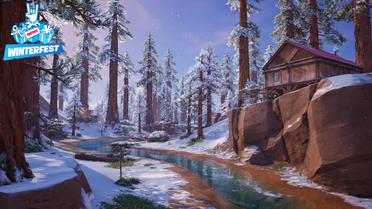 Fortnite Winterfest Tiptop Terrace POI