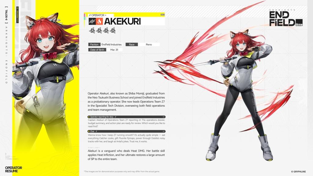 Akekuri Arknights Endfield