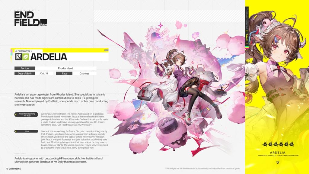Ardelia Arknights Endfield