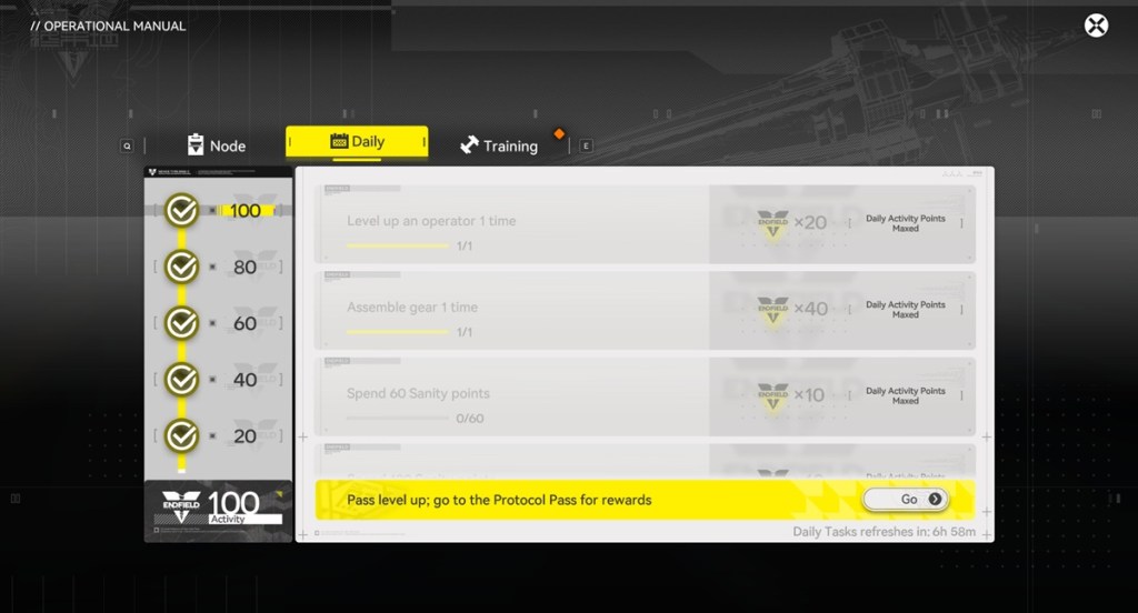 Arknights Endfield dailies