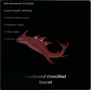 How to Get Omnithal in Fisch