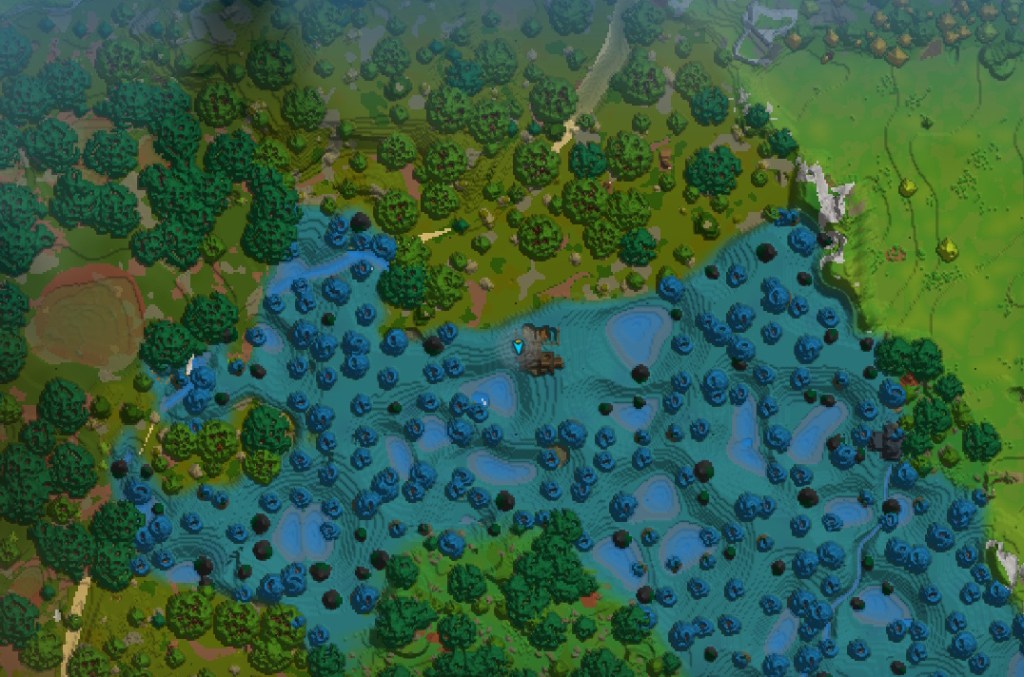 Azure Forest Iron Hytale