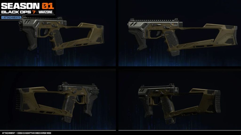 Black Ops 7 Season 1 Reloaded New Attachments