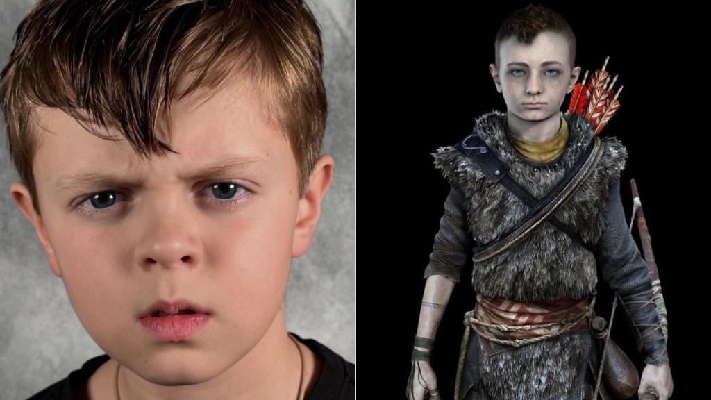 Callum Vinson as Atreus in God of War live-action series
