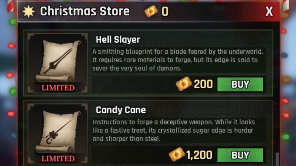 Christmas Store Blueprints