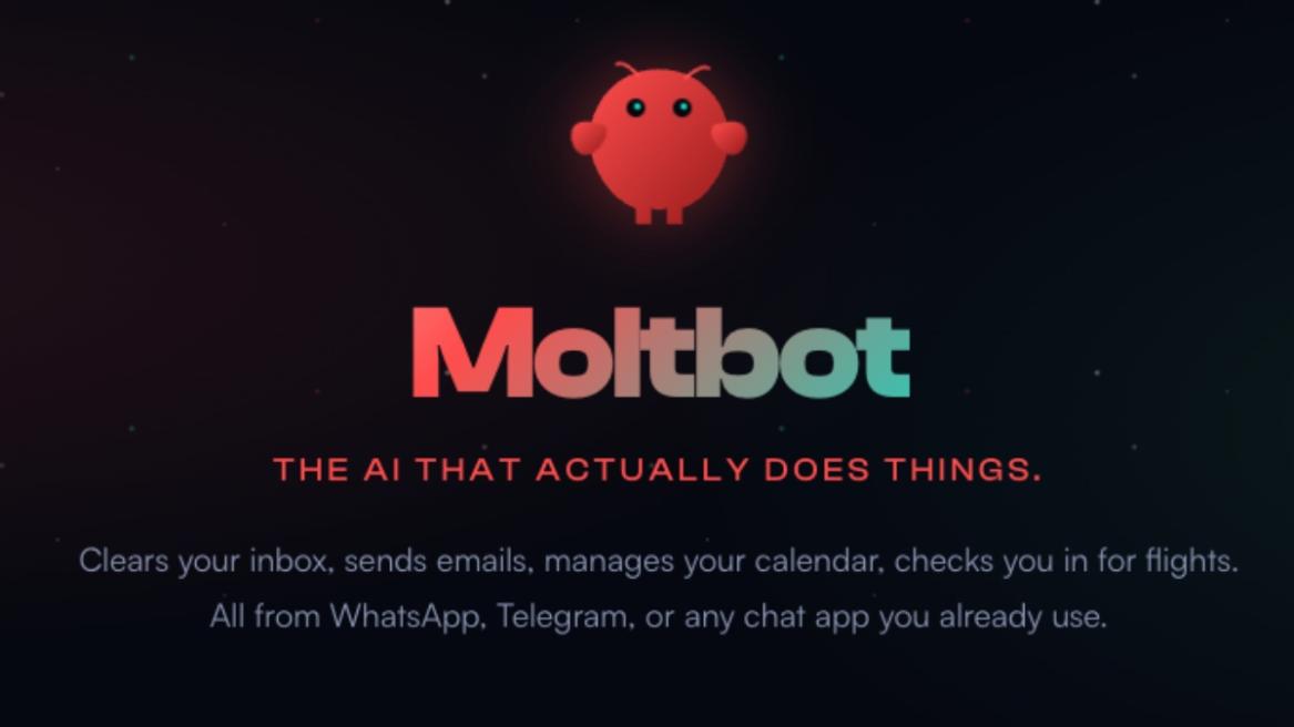 Clawdbot home page screenshot