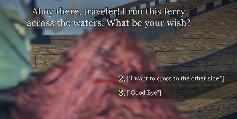 Cross to Iceberg Maze in The Forge