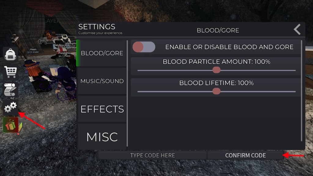Death in the box codes