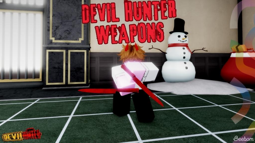 Devil Hunter weapons