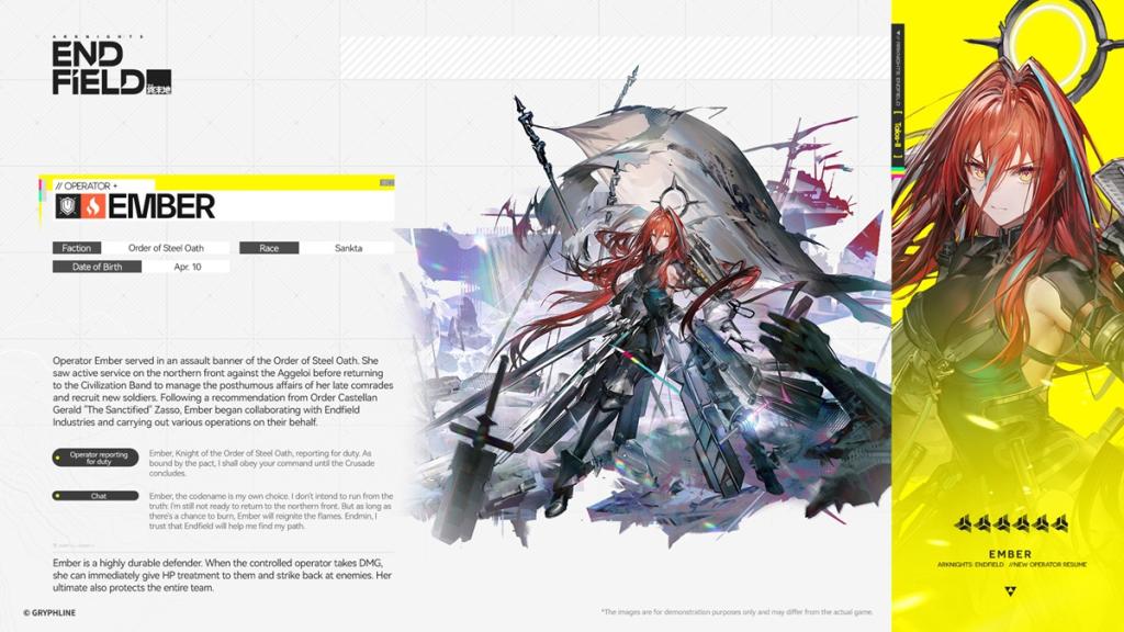 Ember Arknights Endfield