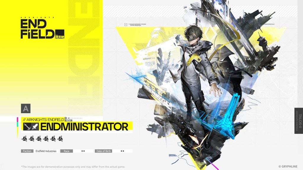 Endministrator Arknights Endfield