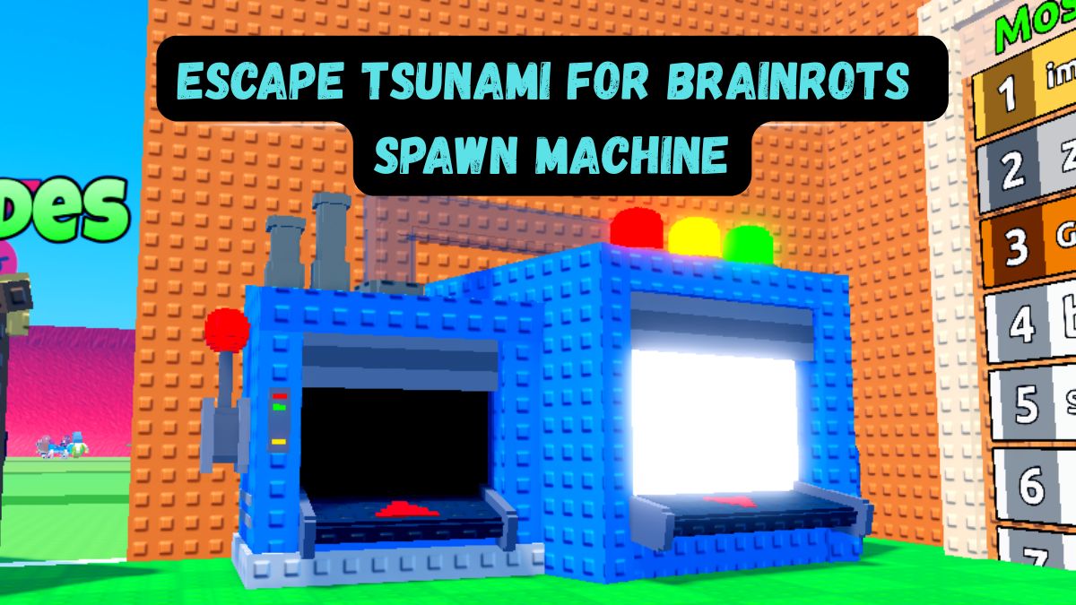 Escape Tsunami for Brainrots Spawn Machine