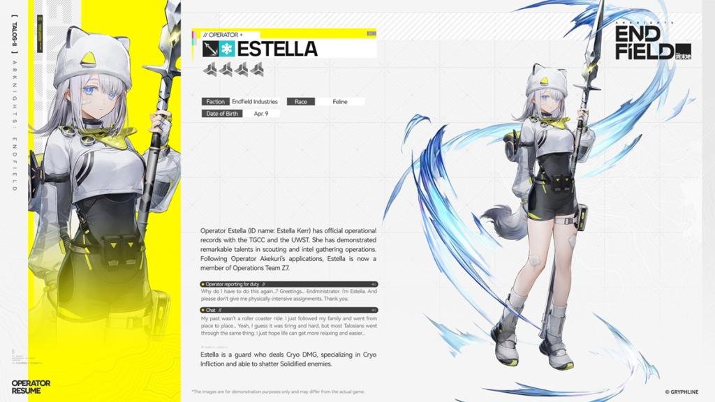 Estella Arknights Endfield