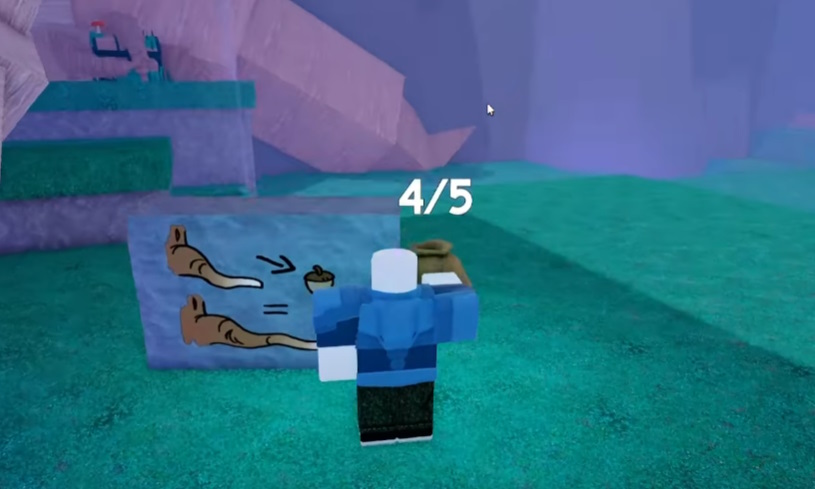 Feeding mother tree in 99 Nights in the Forest