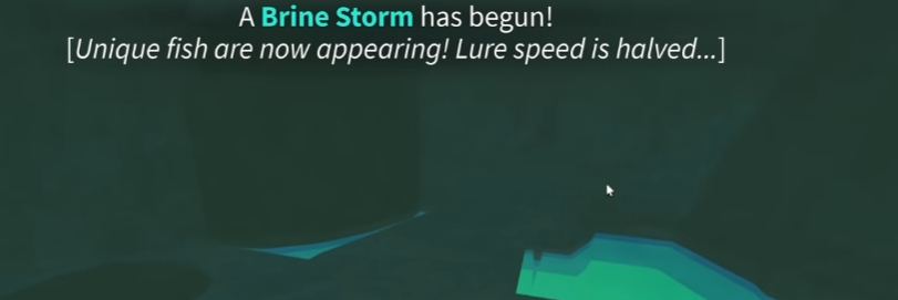 Fisch Brine Storm event notification