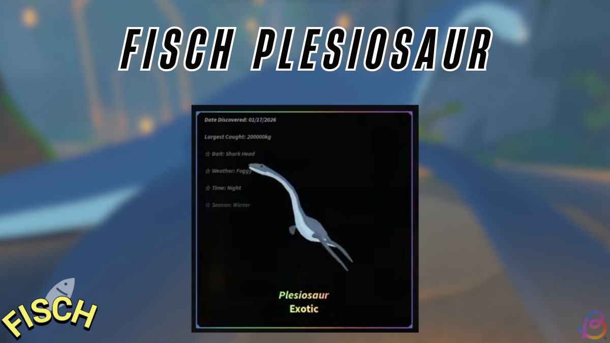 Fisch Plesiosaur