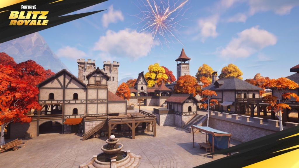 Fortnite Blitz Asteria map