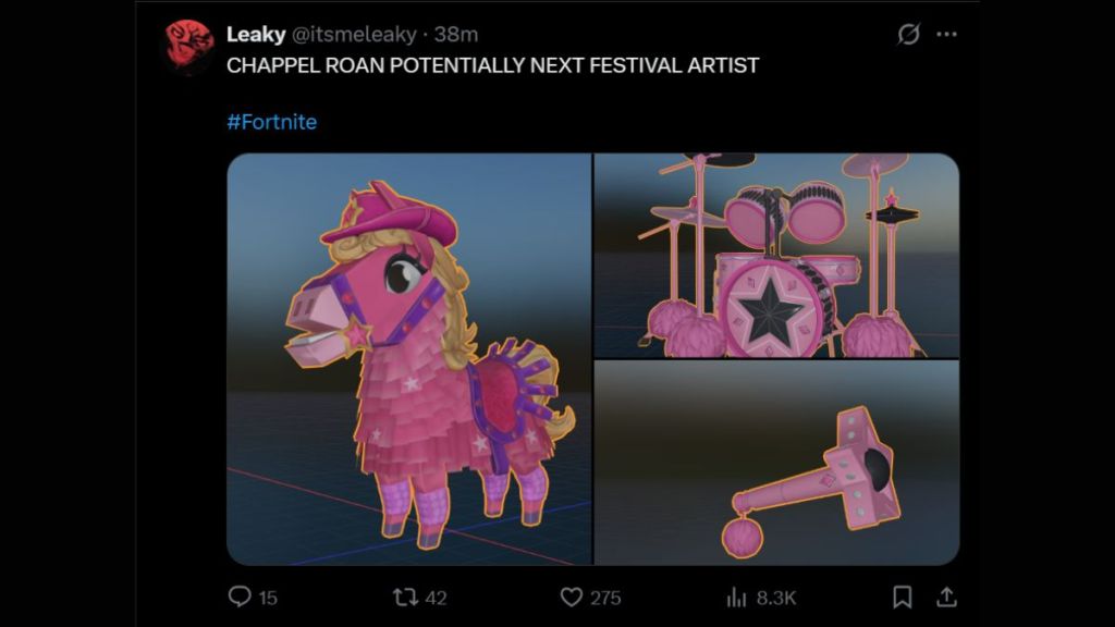 Fortnite Chappell Roan Leak