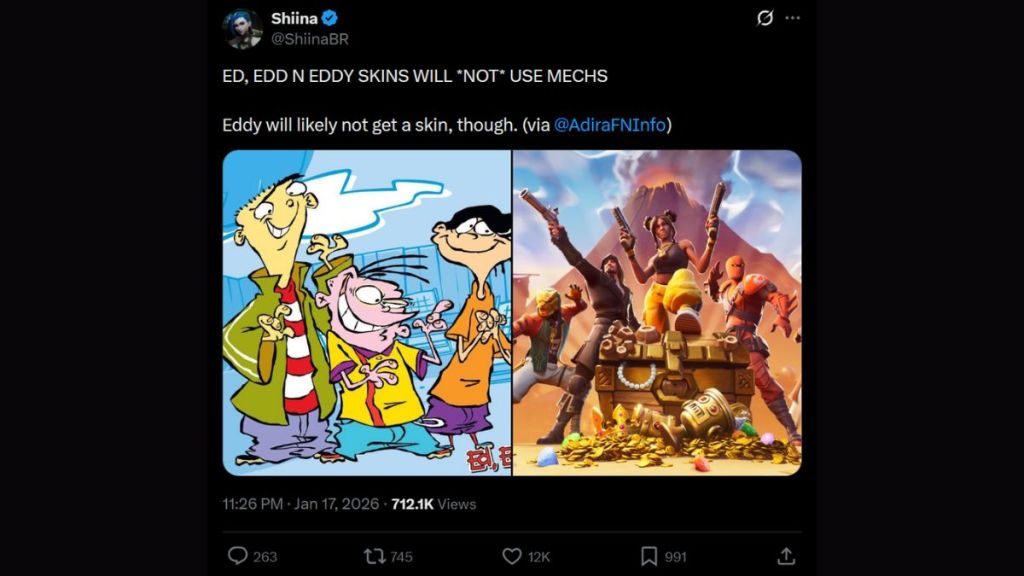Fortnite Ed Edd and Eddy News