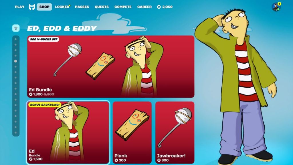 Fortnite Ed Item Shop