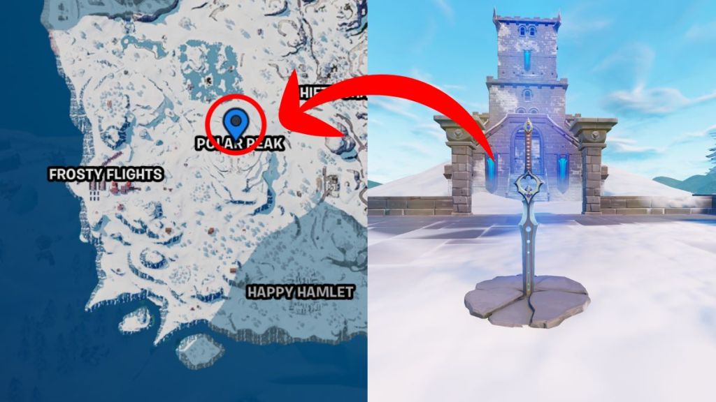 Fortnite Infinity Blade Location