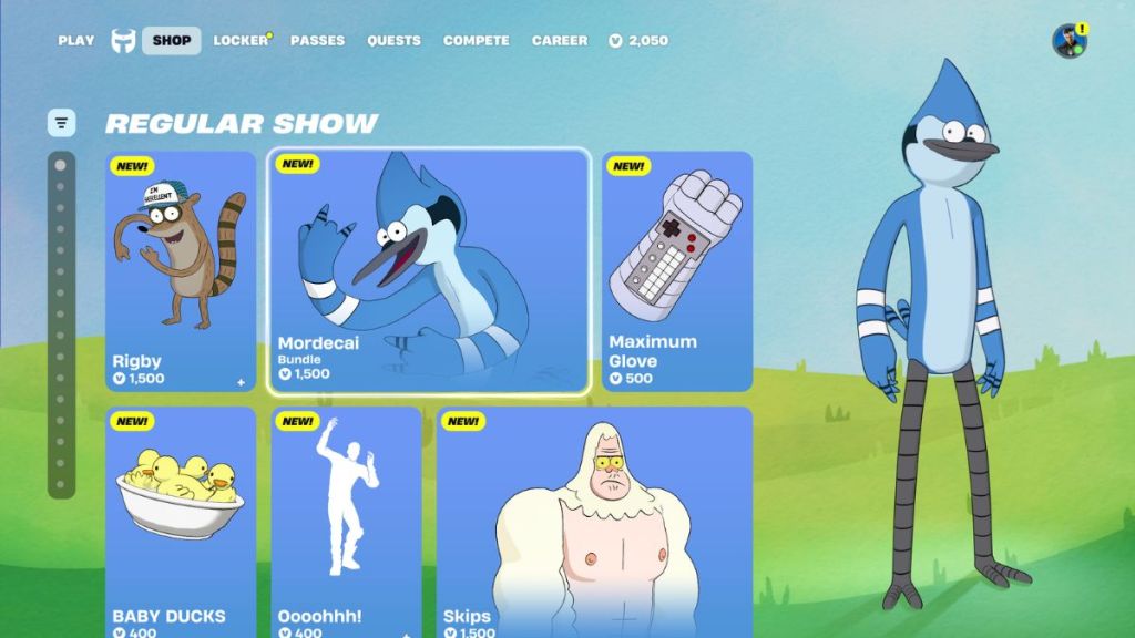 How to Get Regular Show Skins in Fortnite Item Shop