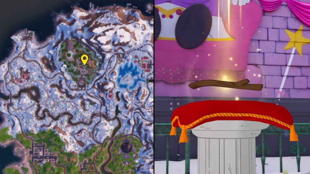 Fortnite Stick of Truth Mythic Location in Chapter 7 