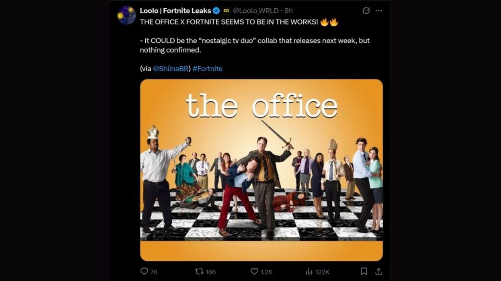 Fortnite The Office leak