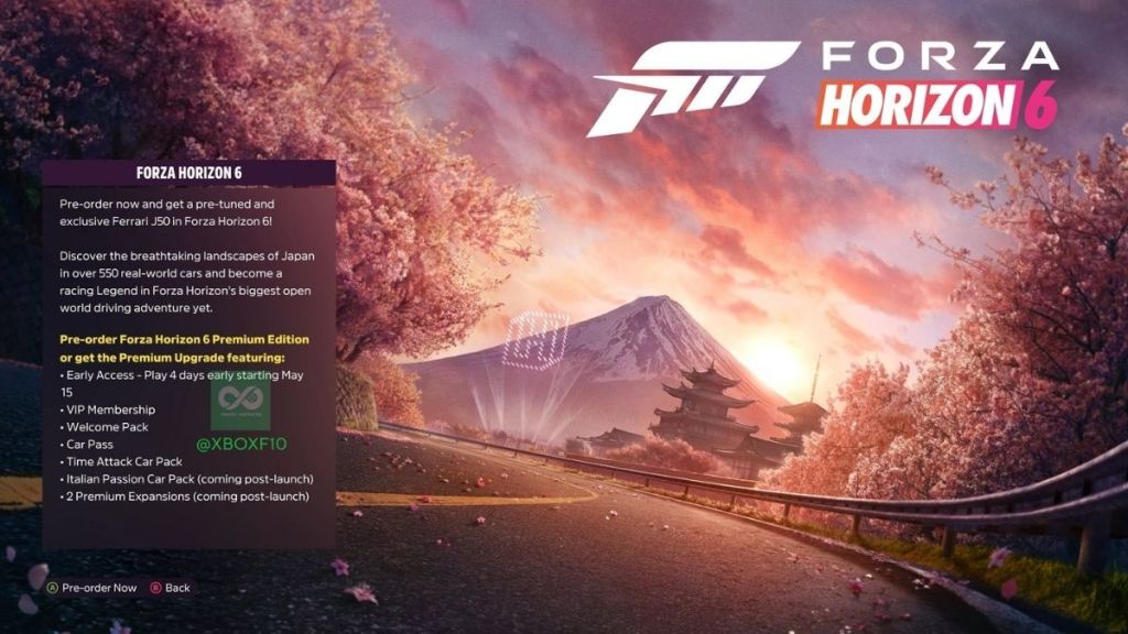 Forza Horizon 6 Release Date Ad