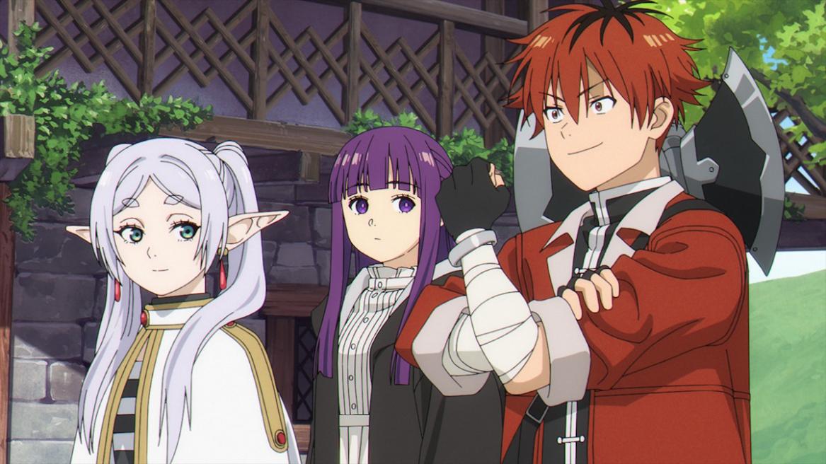 Frieren's Party in Frieren anime