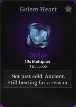 Golem Heart in The Forge