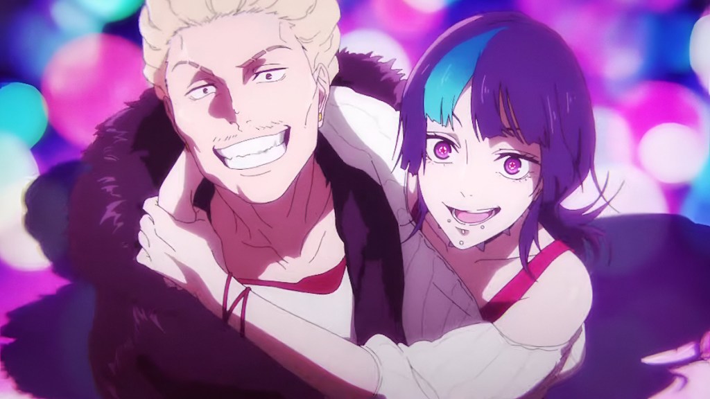 Hakari with his gf Kirara Hoshi in JJK anime