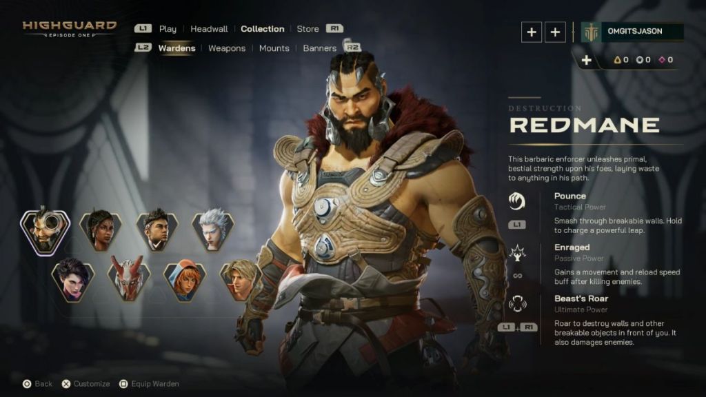 Redmane in Highguard