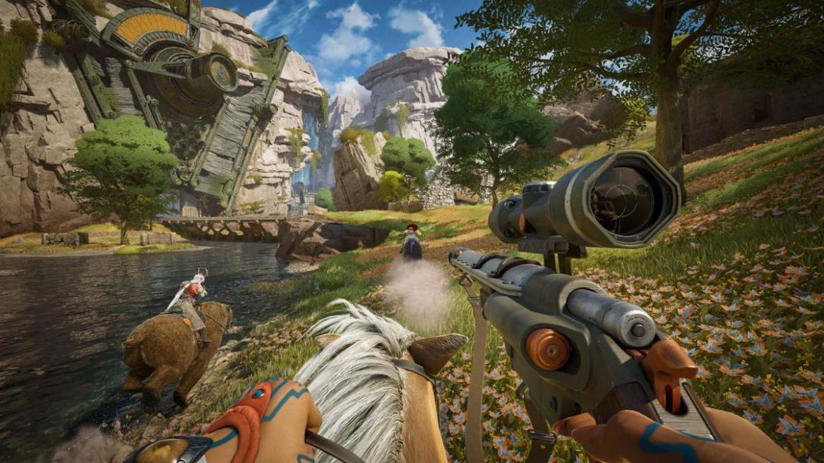 Mount combat in Highguard