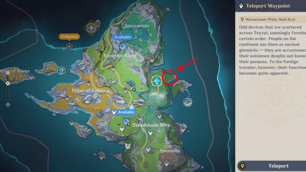 Hiljetta Boss Location Genshin Impact