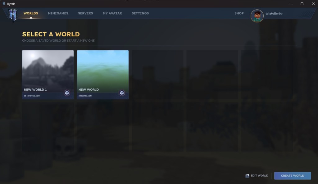 Hytale World modding