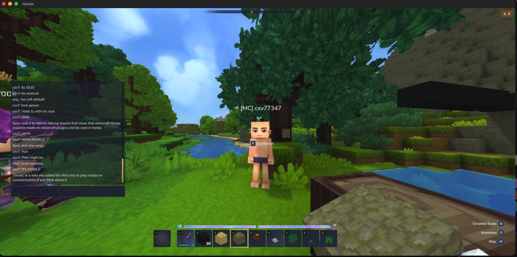 Hytale on Minecraft