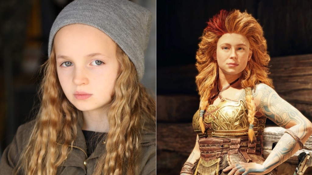 Island Austin as Thrud in God of War live-action