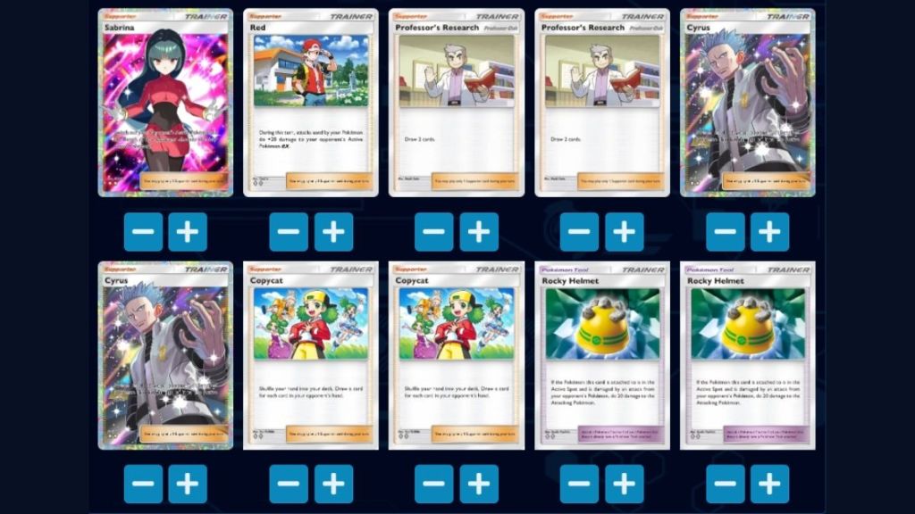 Jolteon EX Deck Cards