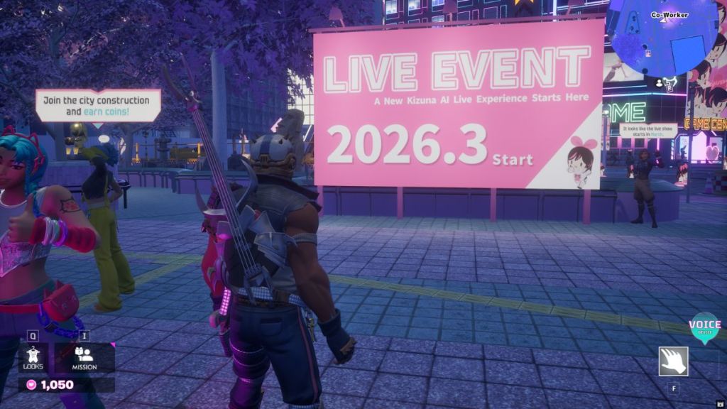 Kizuna AI Fortnite map live event