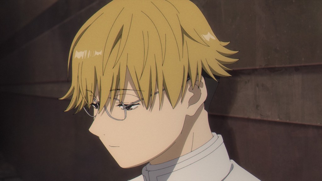 Land thinking in Frieren anime