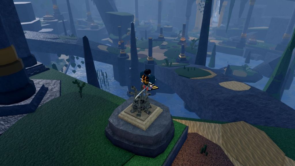 Location to catch the Pliosaur in Fisch