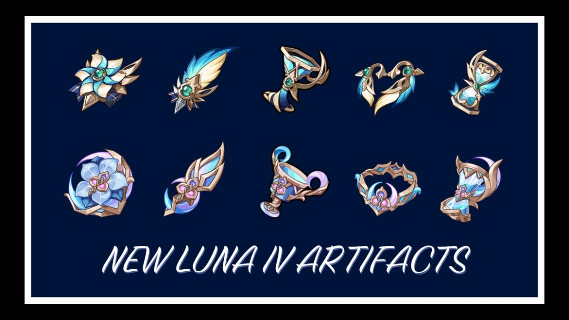 Luna IV Artifacts Genshin Impact