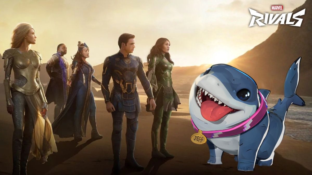 Marvel's Eternals, and Jeff from Marvel Rivals