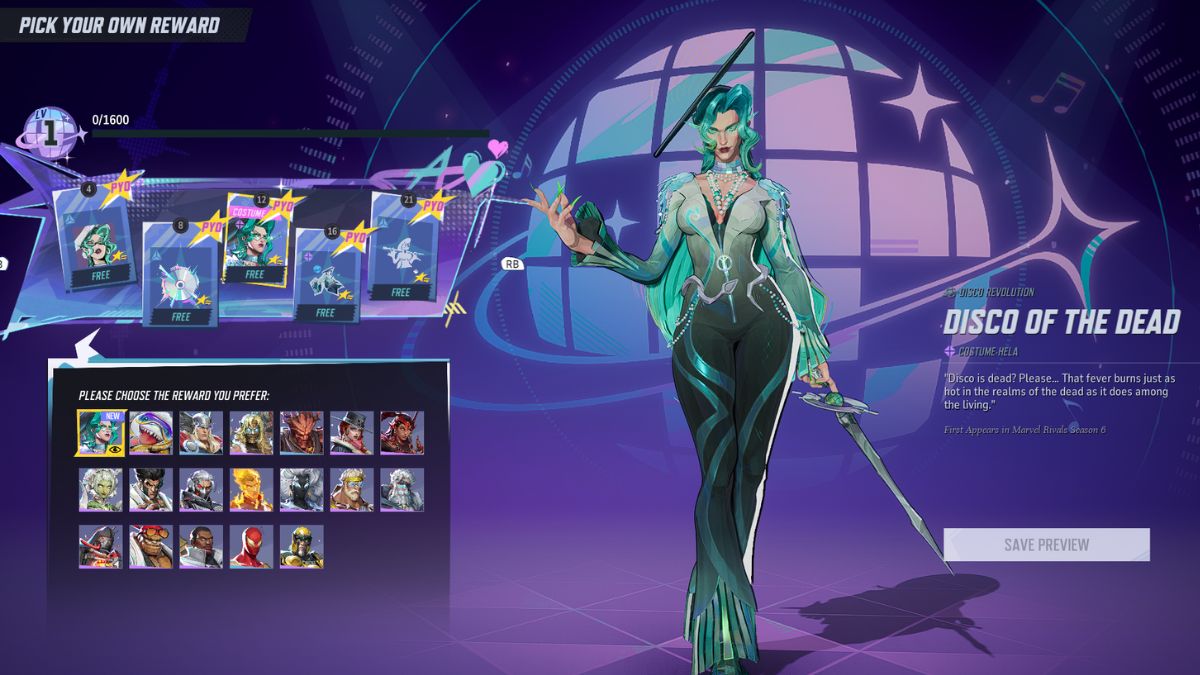 Marvel Rivals Flight Mode Disco Event Free Skins